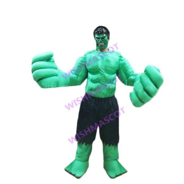 Mighty Giant Hero Hulk Mascot Costume