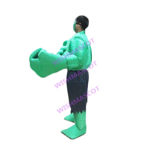 Mighty Giant Hero Hulk Mascot Costume