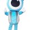 Blue One Eye Doll Mascot Costume