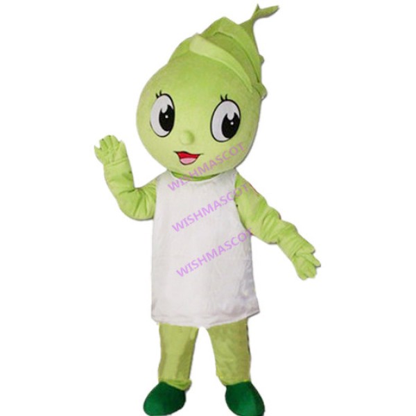 Verdant Bamboo Shoot Mascot Costume