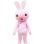 Little Pink Rabbit Mascot Costume