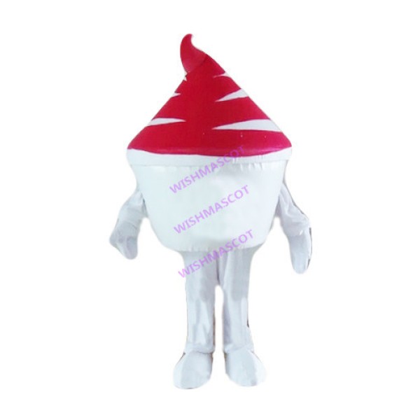 Large Cup Of Crispy Ice Cream Mascot Costume