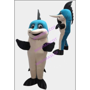 Pleasant Pointed Nose Dolphin Mascot Costume