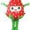 Watery Strawberry Girl Mascot Costume