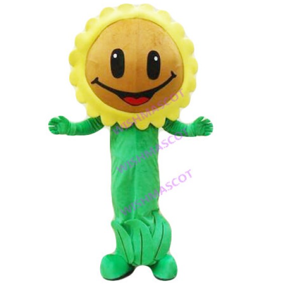 Sunny Sunflower Mascot Costume