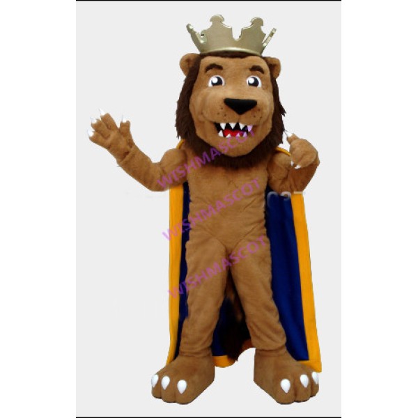 Majestic Lion King Mascot Costume
