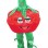 Plump Red Tomato Mascot Costume