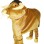 Cultivated Brown Buffalo Mascot Costume