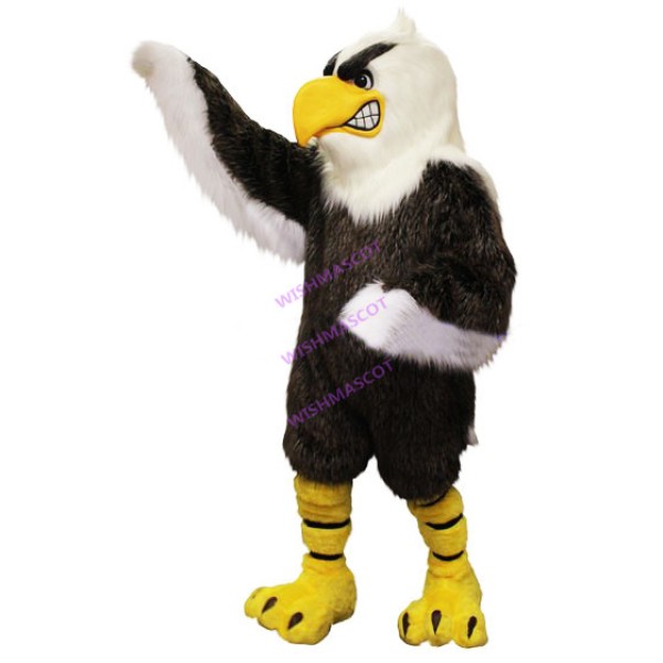 Contentious Fighting Eagle Mascot Costume
