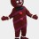 White Sugar Gingerbread Man Mascot Costume