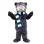 Bloody Brutal Black Bear Mascot Costume
