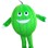 Unripe Watermelon Mascot Costume