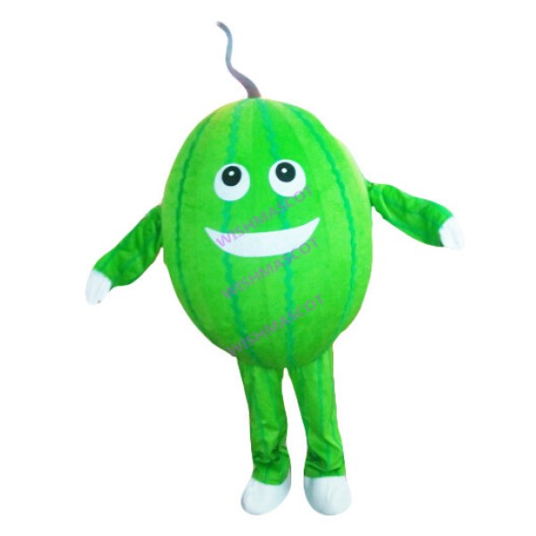 Unripe Watermelon Mascot Costume