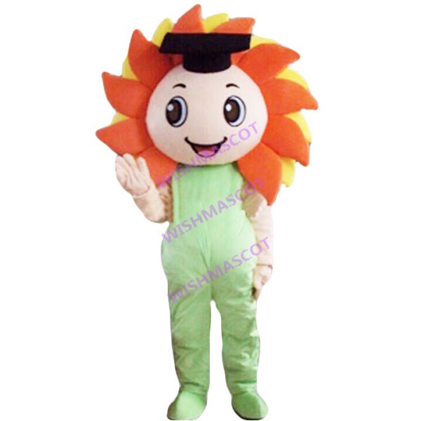 Wise Doctor Sunflower Mascot Costume