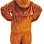 Gnashing Large Brown Ant Mascot Costume