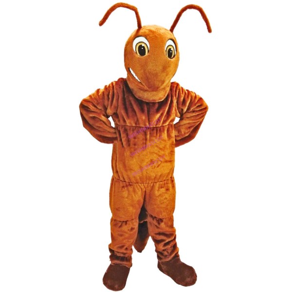 Gnashing Large Brown Ant Mascot Costume