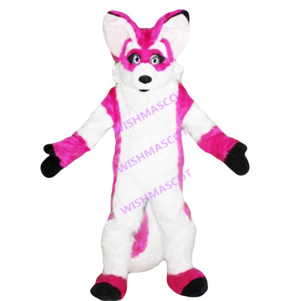 Good-natured Wild Wolf Mascot Costume