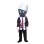 Bucket Zombie Mascot Costume