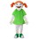 Energetic Blond Kid Mascot Costume