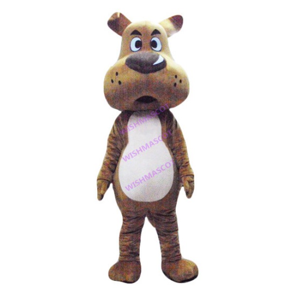 Bluffing House Dog Mascot Costume