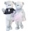 Newly Married Bear Couple Mascot Costume