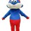 Wise Smurf Dad Mascot Costume
