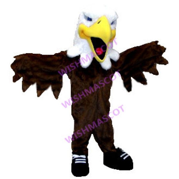 Passionate Eagle In Sneakers Mascot Costume