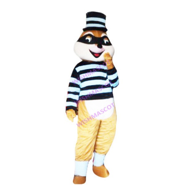 Sly Rogue Squirrel Mascot Costume