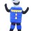 Blue Storage Tank Mascot Costume