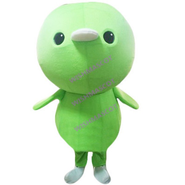 Lightweight Green Doll Mascot Costume