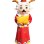 Weslie Holding Ingot Mascot Costume