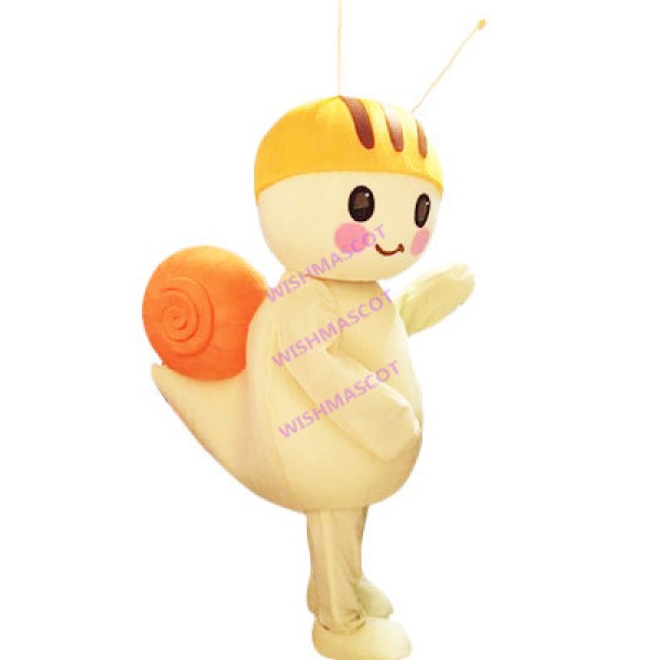 Slow Cute Snail Mascot Costume