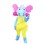 Elephant In Yellow Tights Mascot Costume
