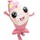 Pink Deep-sea Fish With Flower Mascot Costume