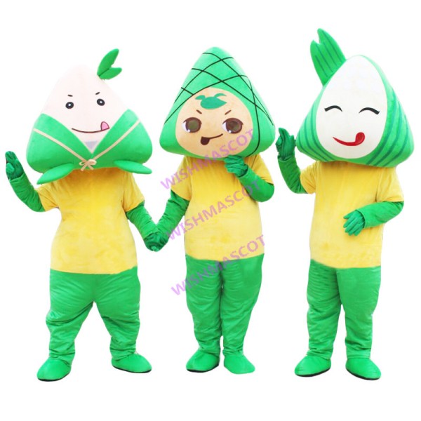 Traditional Chinese Rice-pudding Mascot Costume
