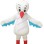 Pointed Beak Seagull Mascot Costume