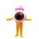 Eyeball With Pink Bow Mascot Costume