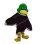 Flat-billed Green Head Eagle Mascot Costume