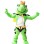 Crown Frog Superman Mascot Costume