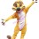 Slow-moving Brown Sloth Mascot Costume