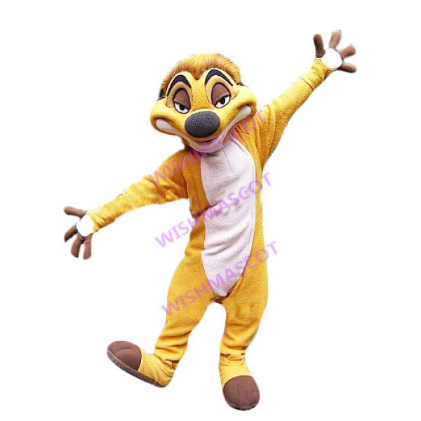 Slow-moving Brown Sloth Mascot Costume