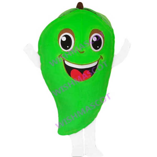 Astringent Green Mango Mascot Costume