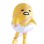 Eggshell Gudetama Mascot Costume