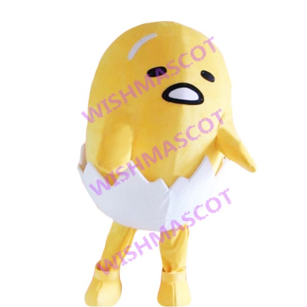 Eggshell Gudetama Mascot Costume