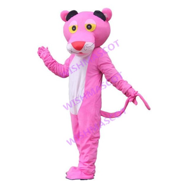 Passionate Pink Panther Mascot Costume