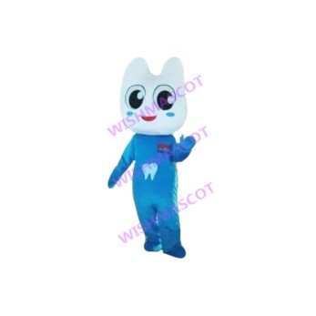 Cartoon Porcelain Tooth Mascot Costume