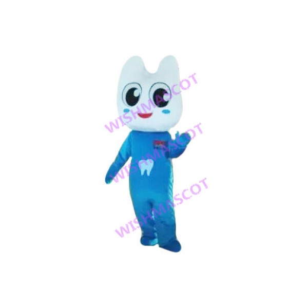 Cartoon Porcelain Tooth Mascot Costume