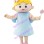 Little Blond Angel Mascot Costume