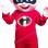 Unpredictable Baby Parr Mascot Costume