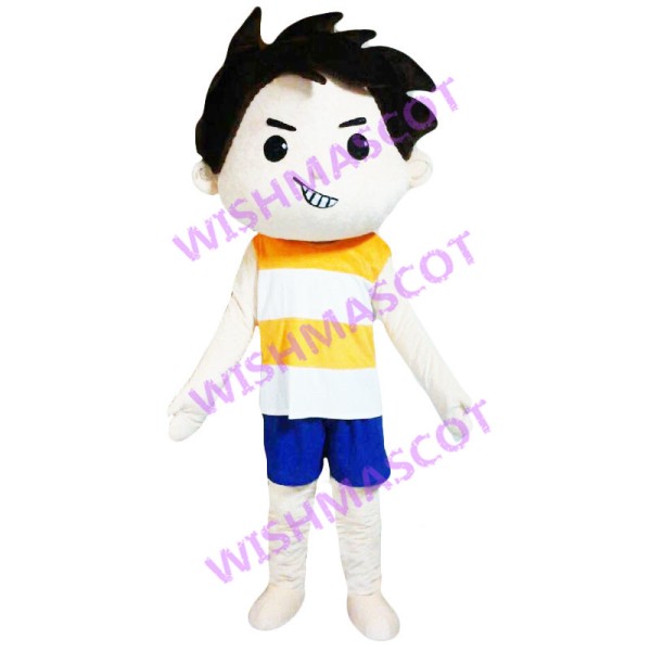 Playful Beach Boy Mascot Costume